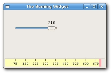 Burning Widget