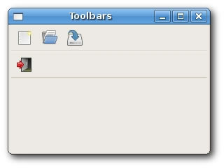 Toolbars